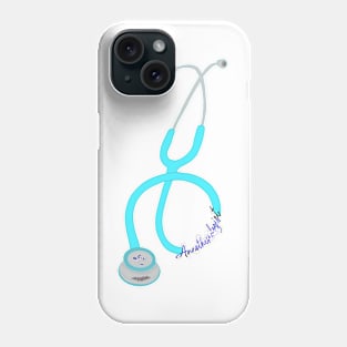 Anesthesiologist’s stethoscope Phone Case