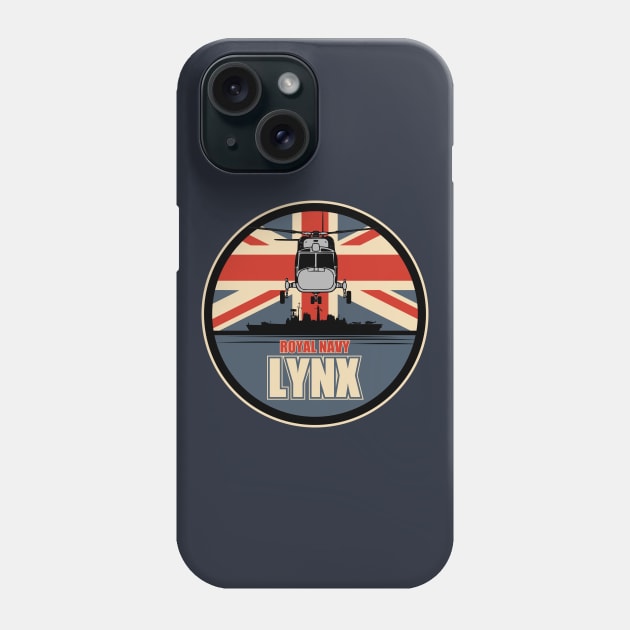 Royal Navy Lynx Phone Case by TCP