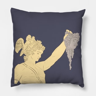 Perseus With The Head of Medusa Pillow