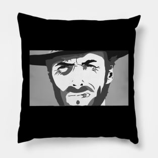 The Good - Clint Eastwood Pillow