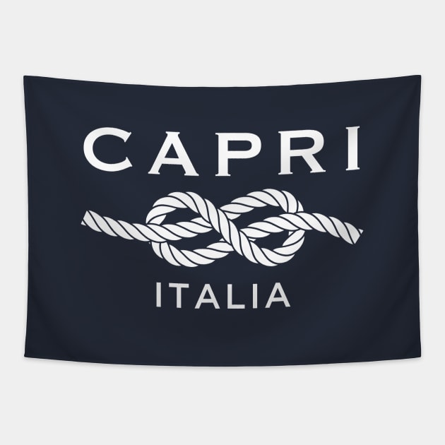 Capri Italia Tapestry by VirGigiBurns