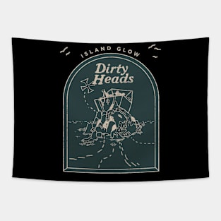 DIrty Island Glow Tapestry