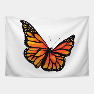 Monarch Butterfly in flight Tapestry