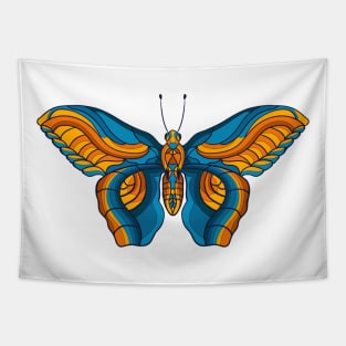 colorful butterfly Tapestry