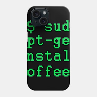 Install Coffee Phone Case