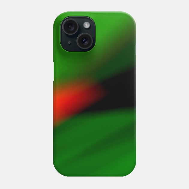 green black red abstract texture Phone Case by Artistic_st