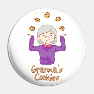 Granma's Cookies Pin