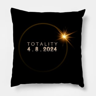 Solar Eclipse Shirt 2024 Total Solar Eclipse 4.08.24 Pillow