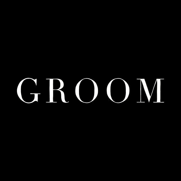 Groom T-Shirt by Shelby_Rae_Designs