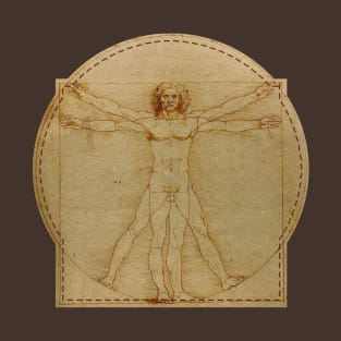 Leonardo da Vinci - Vitruvian Man T-Shirt