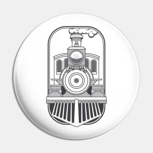 Train locomotive Pin