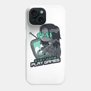 Stay home play games Phone Case