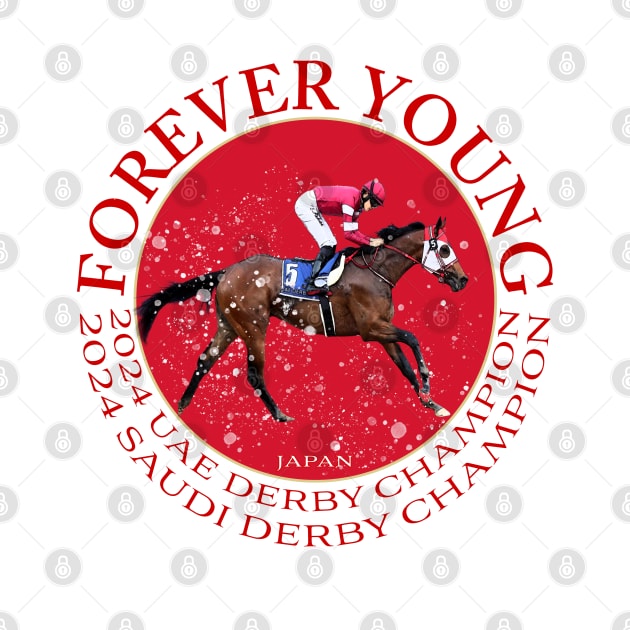 Forever Young 2024 Kentucky Derby Contender design by Ginny Luttrell