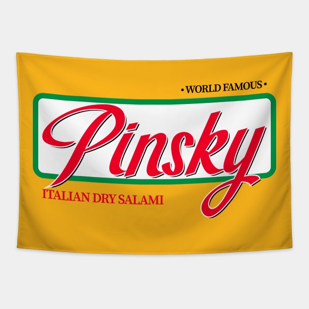 Salute Your Shorts - Pinsky Salami Tapestry by The90sMall