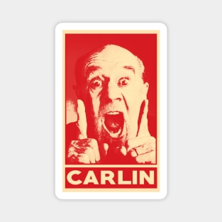 George Carlin Pop Art Style Magnet