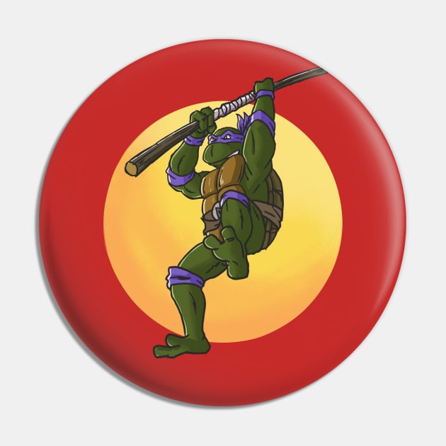 Donatello Jump Attack Pin by tabslabred