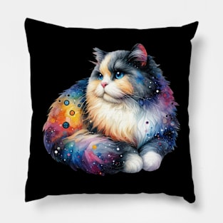 Galactic Kitty Pillow