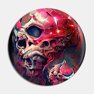 Apocalypse Skull Pin