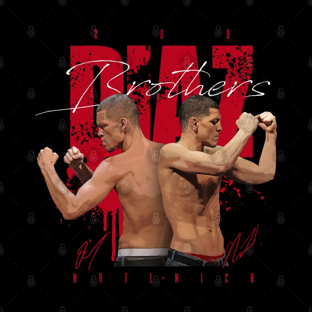 Nick x Nate Diaz by Juantamad