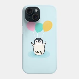 Flying Penguin Phone Case