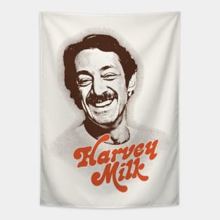 Harvey Milk Retro 70s Design Tapestry