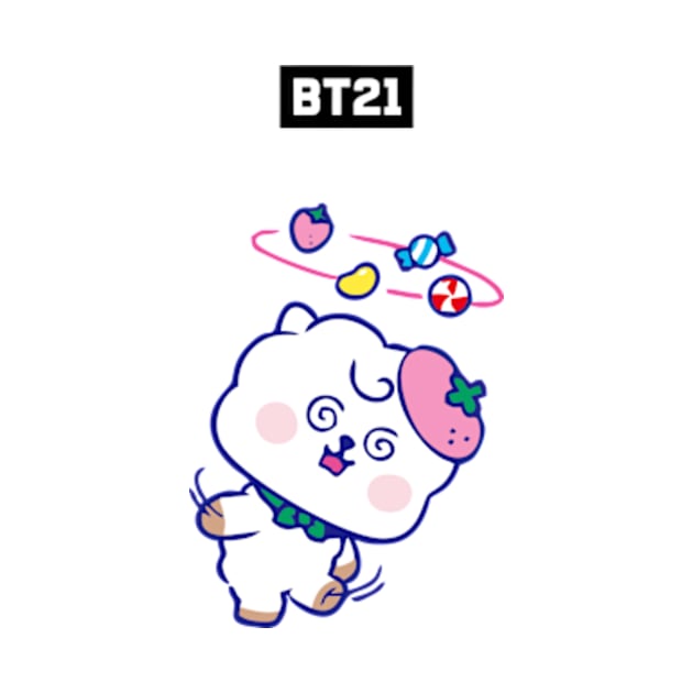 bt21 bts exclusive design 113 by Typography Dose