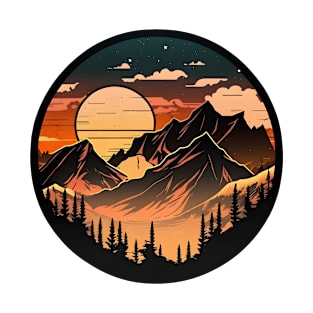 Mountain Sunset (Version 1) T-Shirt