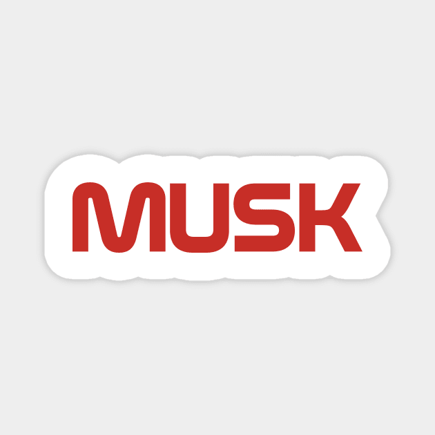 MUSK "WORM" Magnet by encip