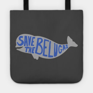 Save the Belugas! Tote