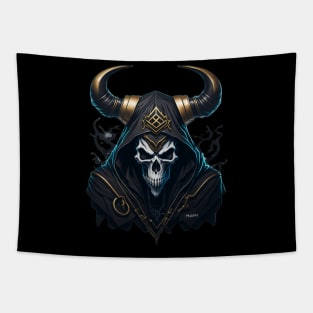 hip-hop skull Tapestry