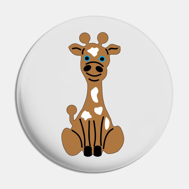 Cute Baby Giraffe Pin by CBV