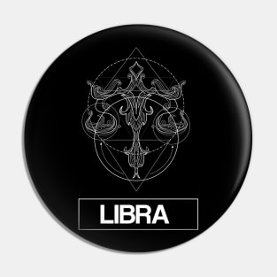 Libra Constellation Pin