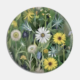 Wildflowers Pin