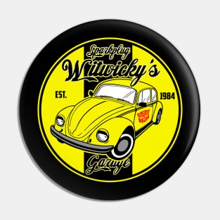 Sparkplug Witwicky's Garage Pin