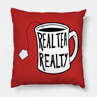 Real Tea Realty Pillow