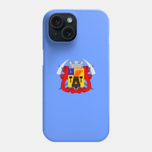 Flag of Luhansk Ukraine Phone Case