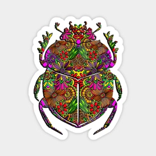 scarabee flowers Magnet