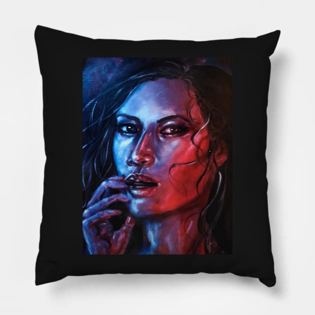 Chromatics 2 Pillow by YaebaArts