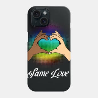 Gay Pride Rainbow Heart LGBT Gay Lesbian Gift Phone Case