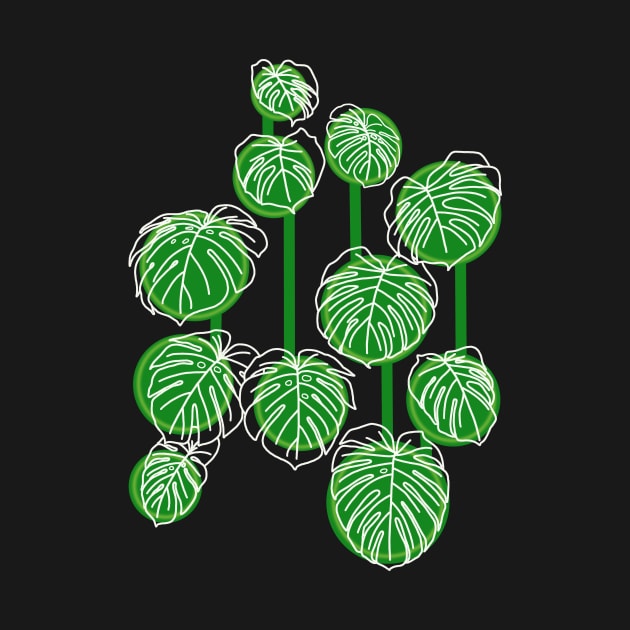 Monstera Deliciosa by pencilnekarts