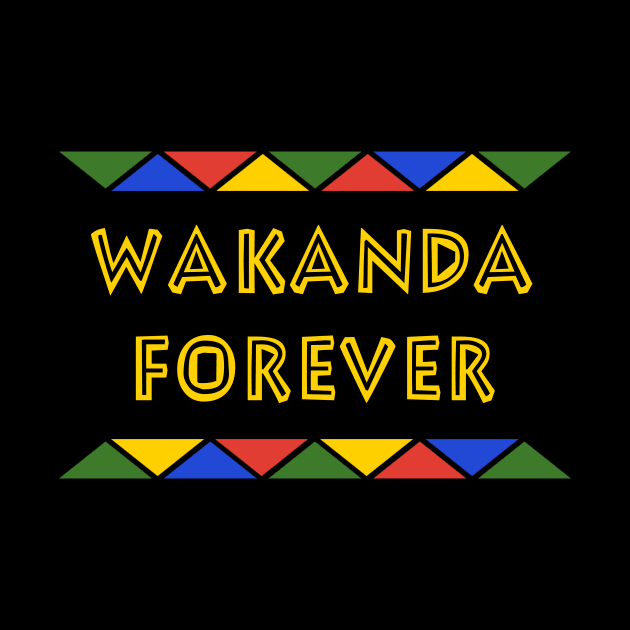 Wakanda T-Shirt by mangobanana