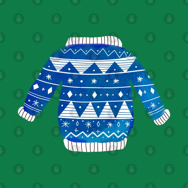 Cute kids Christmas Sweater by bruxamagica