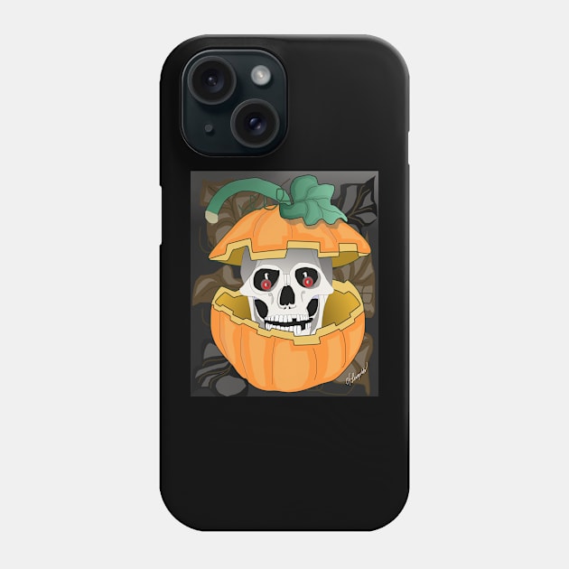 Tuk Halloween Phone Case by jleopold