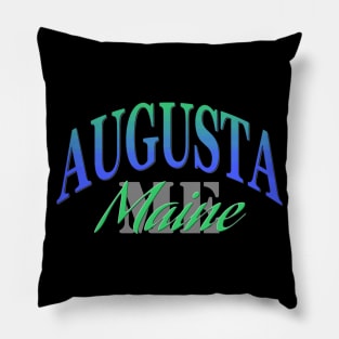 City Pride: Augusta, Maine Pillow