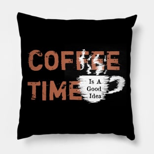 Coffee Time Pillow