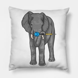 Elephant Darts Dart Pillow