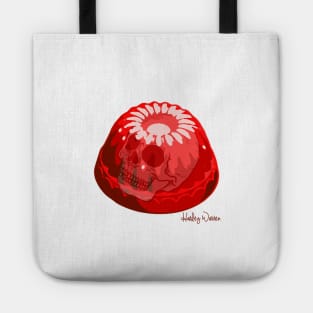 Red Jelly Skull Tote