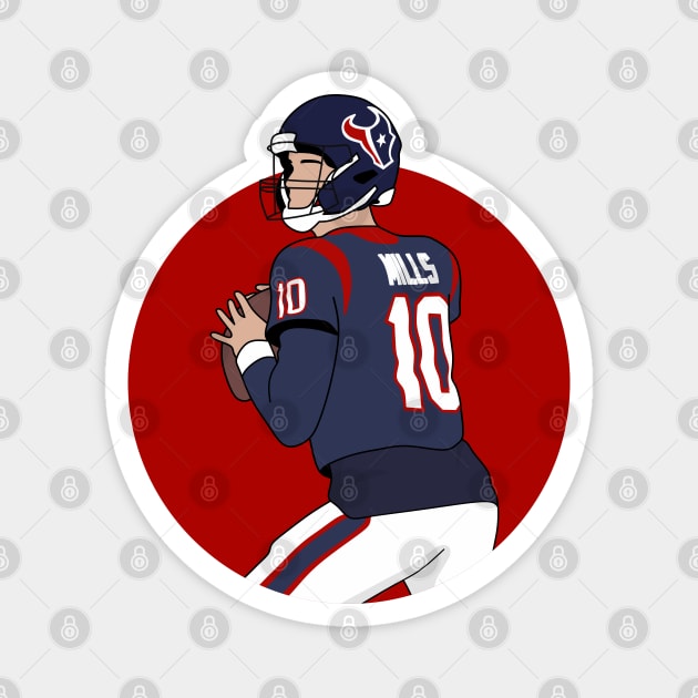 Mills the quarterback Magnet by rsclvisual