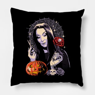 Sweet Morticia Pillow