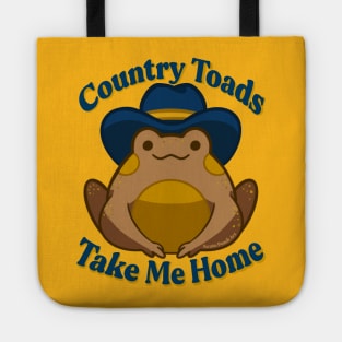 Country Toads Take Me Home Tote